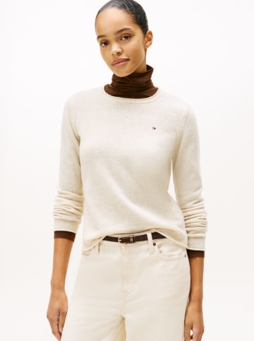 Tommy Hilfiger Wollpullover in Creme
