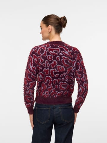 Vero Moda Sweter w kolorze bordowym