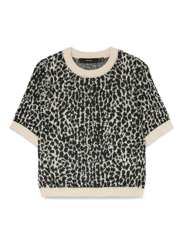 Vero Moda Trui beige/zwart