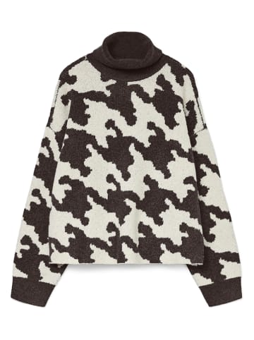 Vero Moda Coltrui crème/donkerbruin