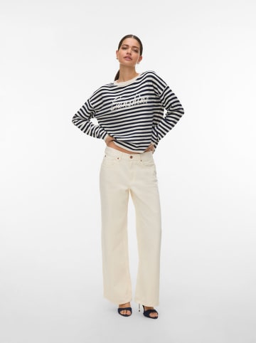 Vero Moda Trui "Apple" zwart/crème