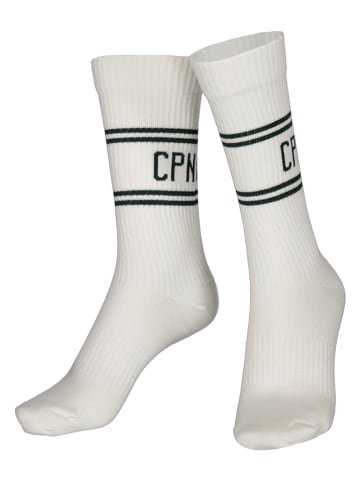 Copenhagen Studios Tennissocken in Weiß/ Schwarz