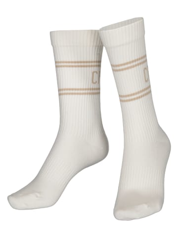 Copenhagen Studios Tennissokken wit/beige