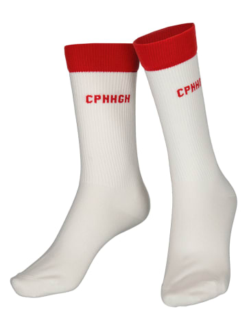 Copenhagen Studios 2er-Set: Tennissocken in Weiß