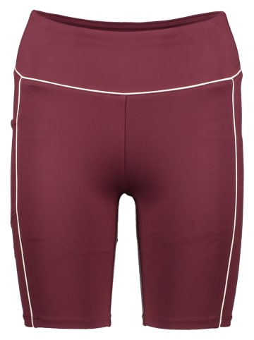 Copenhagen Studios Szorty sportowe w kolorze bordowym