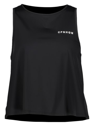 Copenhagen Studios Top sportowy w kolorze czarnym