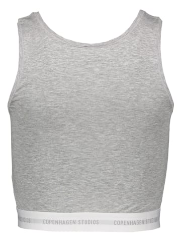 Copenhagen Studios Top w kolorze szarym