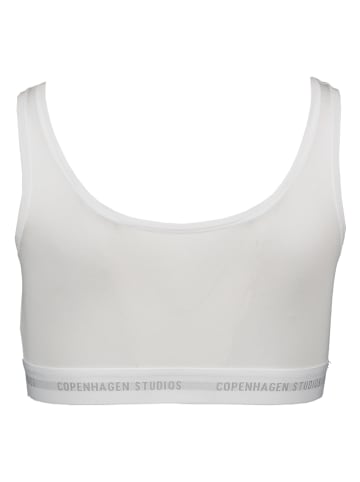 Copenhagen Studios Top w kolorze białym
