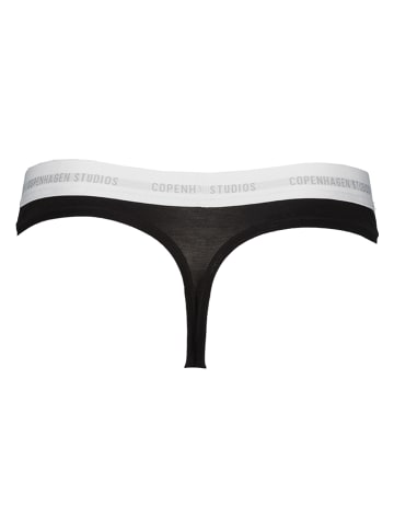 Copenhagen Studios Stringi w kolorze czarnym