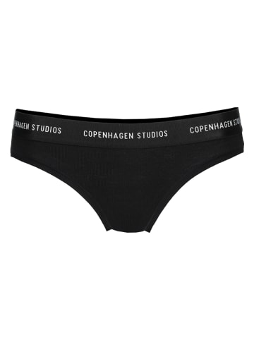 Copenhagen Studios 2er-Set: Slips in Schwarz