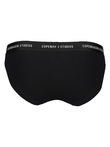 Copenhagen Studios 2er-Set: Slips in Schwarz