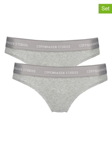 Copenhagen Studios Figi (2 pary) w kolorze szarym