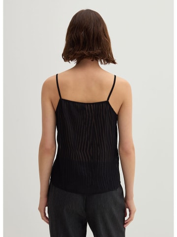STEFANEL Top w kolorze czarnym