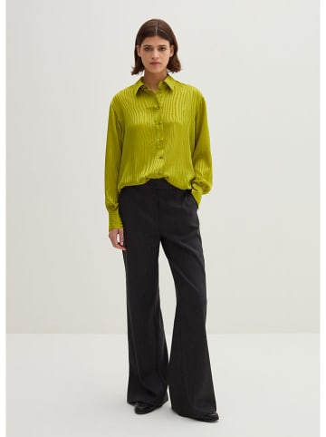 STEFANEL Bluse in Limette