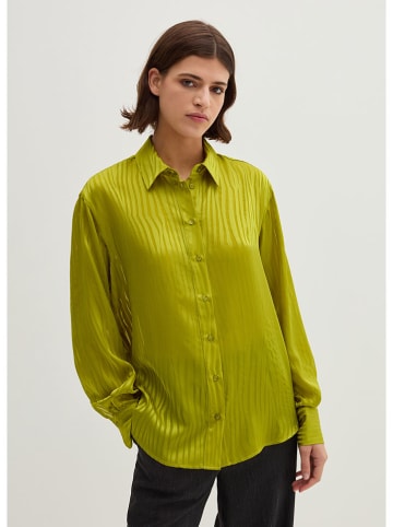 STEFANEL Bluse in Limette