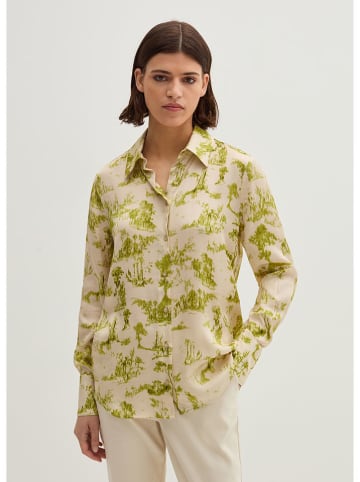 STEFANEL Bluzka w kolorze beżowo-zielonym