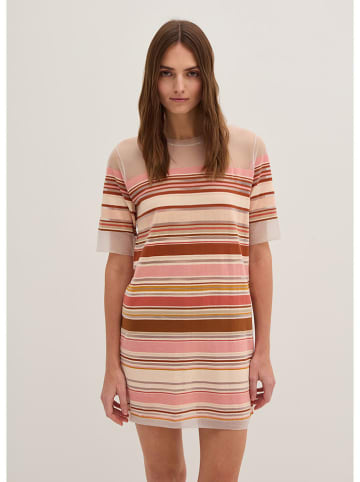 STEFANEL Sukienka w kolorze beżowo-jasnoróżowym