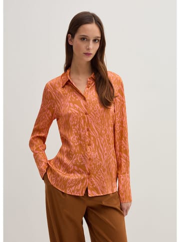 STEFANEL Bluse in Orange/ Rosa