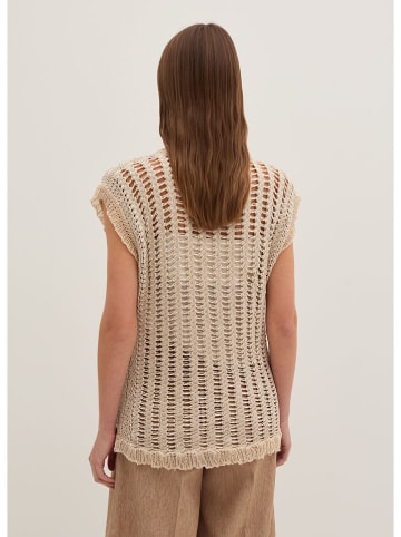 STEFANEL Sweter w kolorze beżowym