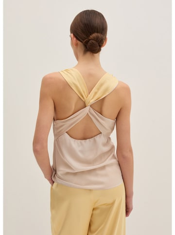 STEFANEL Blusentop in Creme