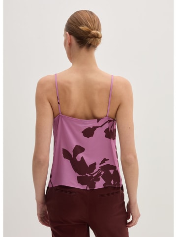 STEFANEL Top in Rosa/ Braun