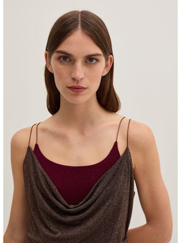 STEFANEL Kleid in Dunkelbraun