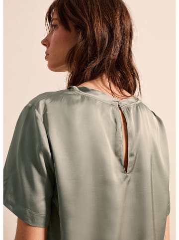 STEFANEL Bluse in Oliv