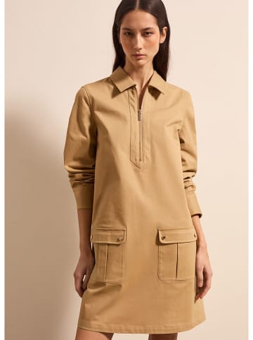 STEFANEL Kleid in Camel