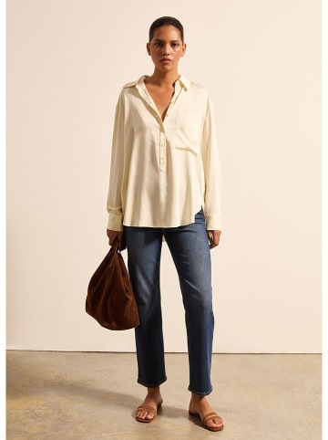 STEFANEL Bluse in Creme