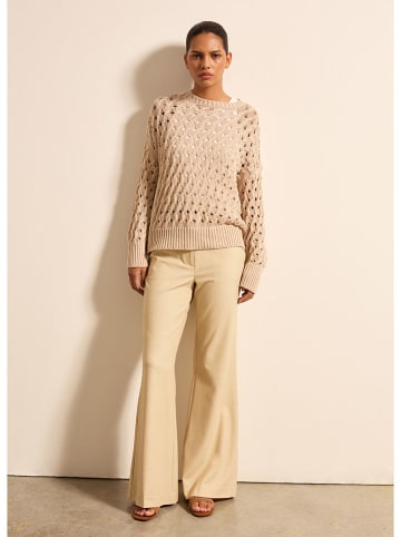 STEFANEL Spodnie w kolorze beżowym