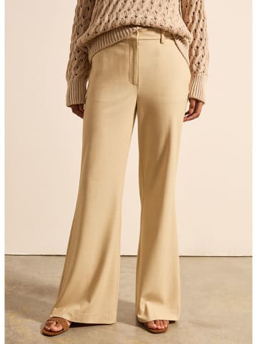 STEFANEL Spodnie w kolorze beżowym