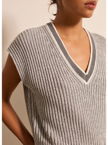 STEFANEL Bezrękawnik w kolorze szarym