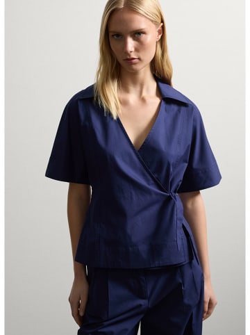 STEFANEL Bluse in Dunkelblau