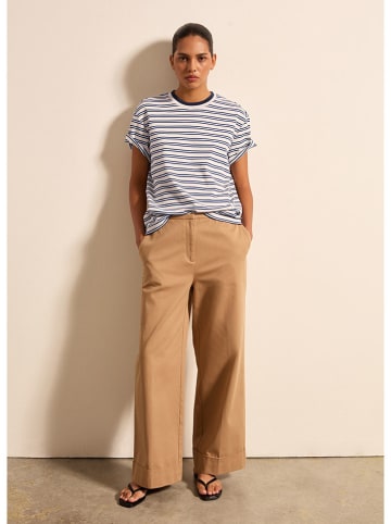 STEFANEL Shirt crème/blauw