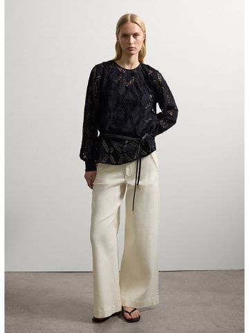 STEFANEL Bluse in Schwarz