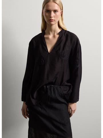 STEFANEL Bluse in Schwarz