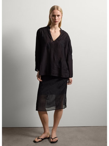 STEFANEL Bluse in Schwarz