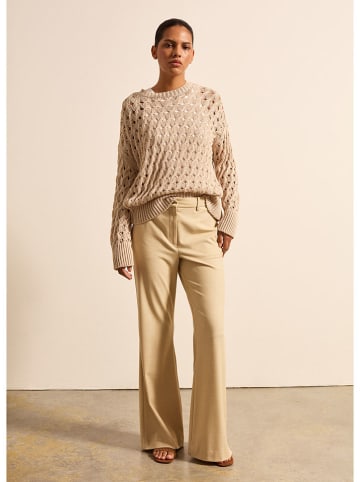 STEFANEL Sweter w kolorze beżowym