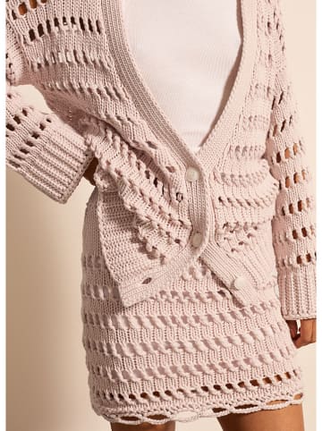 STEFANEL Cardigan in Rosé