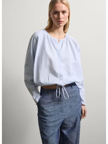 STEFANEL Bluse in Hellblau