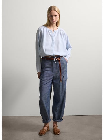 STEFANEL Bluse in Hellblau