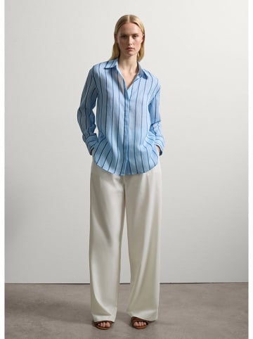 STEFANEL Bluse in Hellblau