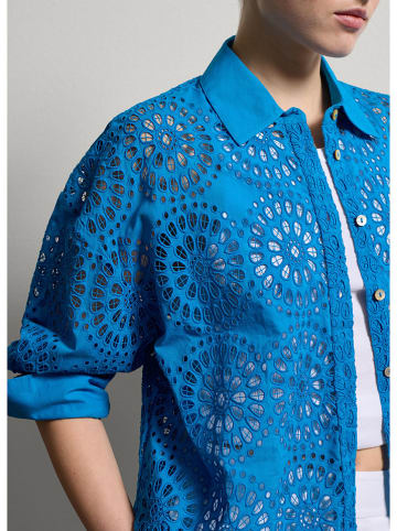 STEFANEL Blouse blauw
