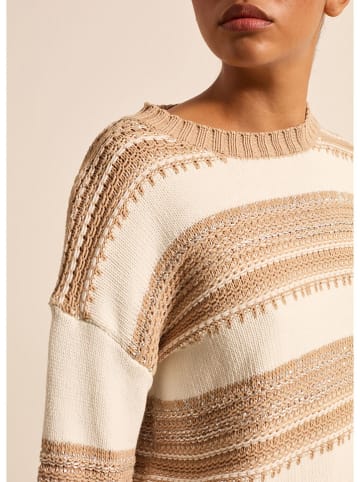 STEFANEL Trui crème/beige