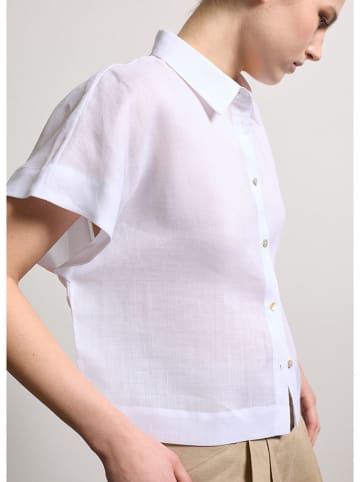 STEFANEL Bluse in Weiß