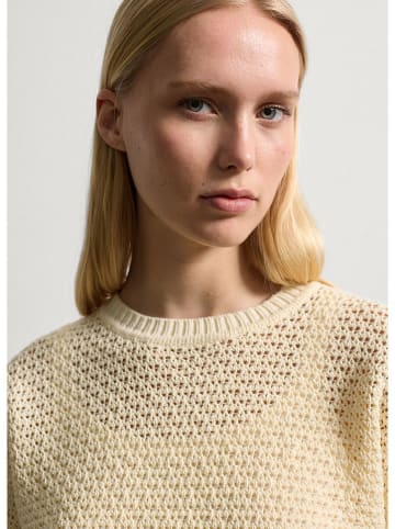 STEFANEL Sweter w kolorze jasnożółtym