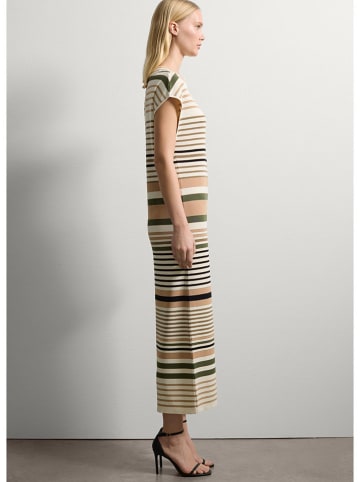 STEFANEL Kleid in Creme/ Beige/ Khaki