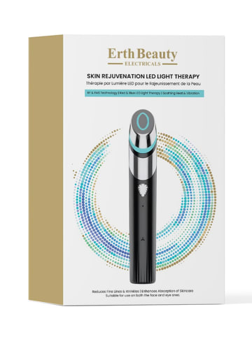 ErthSkin Urządzenie LED w kolorze czarnym do pielęgnacji twarzy