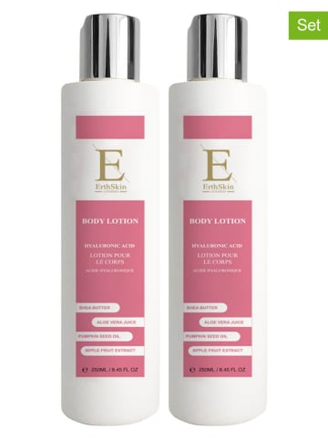 ErthSkin Balsamy do ciała (2 szt.) "Hyaluronic Acid + Collagen" - 2x 250 ml