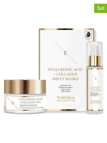 ErthSkin 5-delige gezichtsverzorgingset ''Hyaluronic Acid + Collagen''